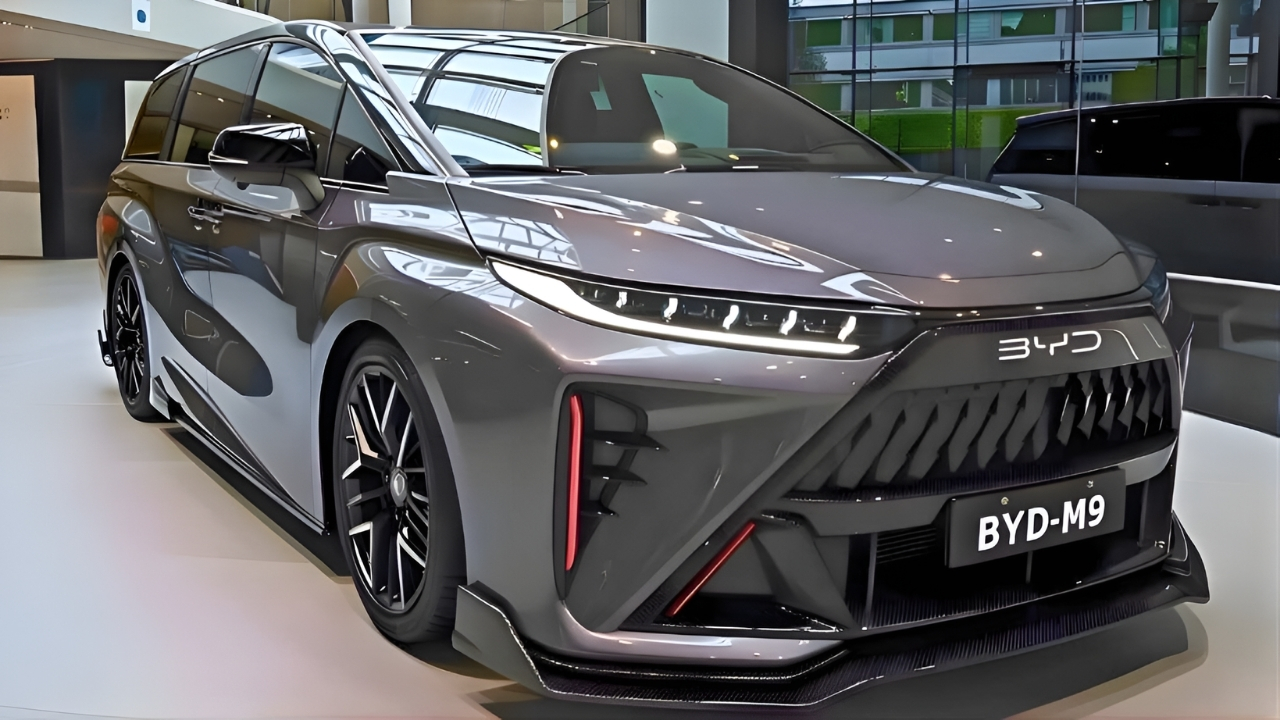 BYD M9 2026: lujo eléctrico y tecnología futurista que redefine la movilidad premium