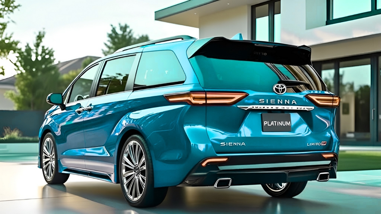 Toyota Sienna 2026: la minivan futurista que reinventa comodidad y tecnología familiar